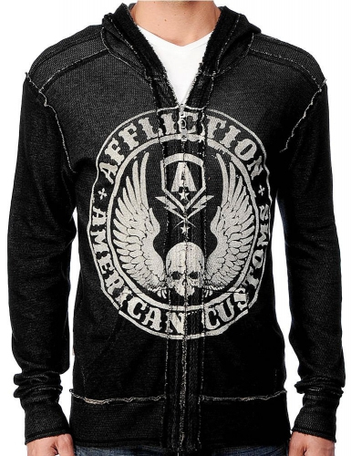 Двусторонняя толстовка Affliction Overdrive Hoodie ціна